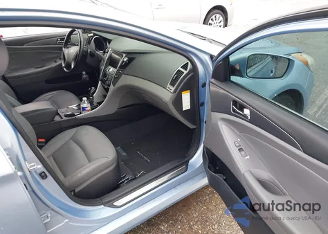 2015 Hyundai Sonata Hybrid Limited z USA, uszkodzony, nr VIN KMHEC4A42FA123755